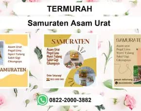 Termurah, 0822-2000-3882 Distributor Samuraten Asam Urat Subang