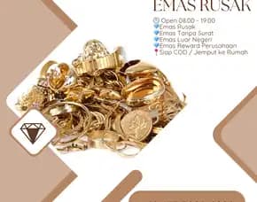 Terima Jual Beli Emas Rusak Mrebet