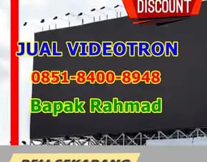 Wa 0851-84oo-8948, Jual Videotron Outdoor Di Bontang