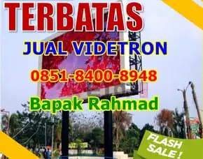Wea (08x51 84oo 89x48) Jual Videotron Vertikal Di Makassar