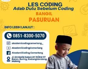 Kursus Coding Terbaik, Bangil, Pasuruan.