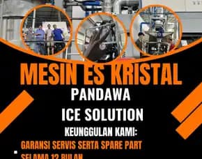 Mesin Es Kristal 1 Ton, Maluku, Kab. Seram Bagian Timur