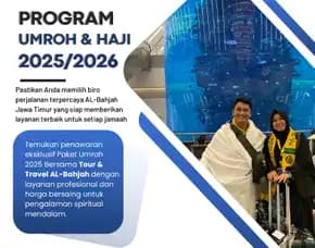 Paket Umroh Eksklusif 2025 Donomulyo Malang Bersama Al Bahjah