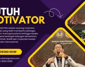 Pembicara Motivator Jambi, Terpercaya & Solutif, Dian Saputra