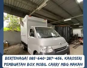 Bertenaga, Karoseri Pembuatan Box Mobil Carry Mbg Makan Bergizi Gratis Semarang Jepara