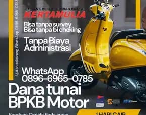 Gadai Bpkb Motor Tanpa Survey Wilayah Bandung