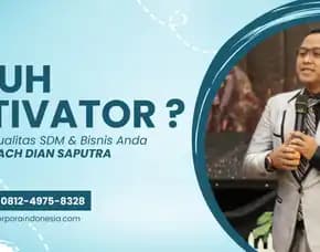 Motivator Di  Temanggung, Terlaris Dan Lucu, Coach Dian Saputra