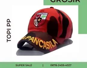 Harga Khusus Grosir Topi Pemuda Pancasila Tirtayasa, Harga Topi Baret Pemuda Pancasila Tunjung Teja, Topi Pancasila Waringinkurung