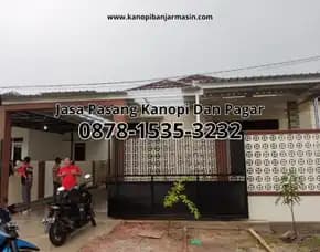 (Termurah), Jasa Pasang Kanopi Baja Ringan Banjar Baru Utara