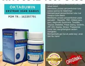 0812-1567-8455 Grosir Oktabumin Kapsul Ekstrak Ikan Gabus Albumin
