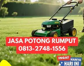 Jasa Potong Rumput Tempel