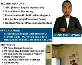 Fasilitator Narasumber Bisnis Digital Marketing Bnsp Kemendes Limapuluh Kota Samarinda Rizki Pahlawan