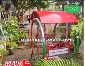 Contoh Ayunan Besi Sederhana Dan Perosotan Custom Kec Trowulan Mojokerto