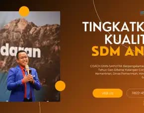 Motivator Dari Jakarta Timur, Terpercaya & Solutif, Dian Saputra