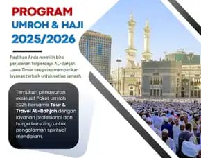 Paket Umroh Eksklusif 2025 Gondanglegi Malang Hemat Al Bahjah