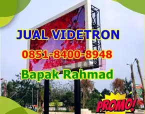 Wea (08x51 84oo 89x48) Tender Videotron Transparan Di Banggai Laut