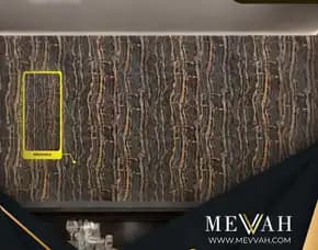 (Mevvah) Panel Pvc Dinding Marmer Di Palu