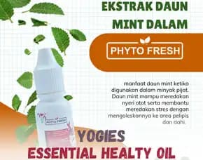 Yogies, Phyto Fresh Kota Tasikmalaya, Minyak Aromaterapi