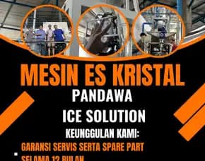 Mesin Es Batu Kristal 100 Kg Ende, Ntt