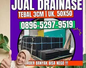 0896-5297-9519 (Wa), Jual Drainase Rumput Sintetis Palembang Talang Ubi