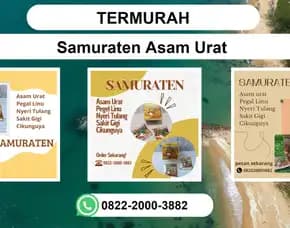 Termurah, 0822-2000-3882 Distributor Samuraten Asam Urat Cilegon