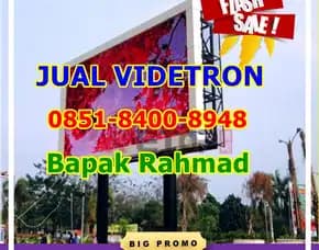 Wea (08x51 84oo 89x48) Tender Videotron Transparan Di Buru Selatan