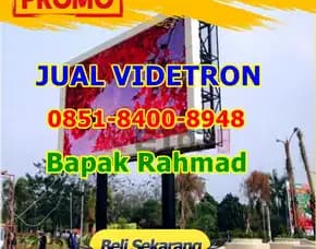 Wea (08x51 84oo 89x48) Tender Videotron Transparan Di Poso