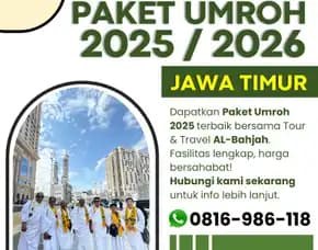 Paket Umroh Vip 2025 Kepanjen Malang Bersama Al Bahjah