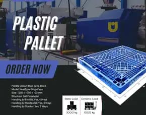 Kegunaan Pallet Plastik Bekas