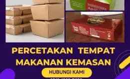 Terlaris!!  Cetak Makanan Kemasan Di Karanganyar