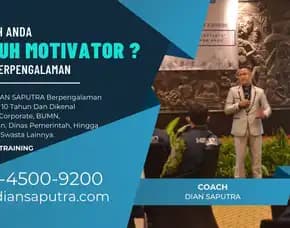 Trainer Marketing Grobogan, Terpercaya & Solutif, Dian Saputra