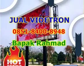 Wea (08x51 84oo 89x48) Jual Videotron Vertikal Di Bau-Bau