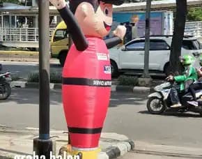 Jual Balon Joget Atau Balon Sky Dancer Kota Serang. Hub 081212020918