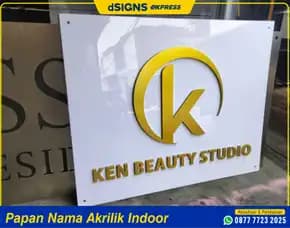 Papan Nama Kantor/ Papan Nama Akrilik/ Signage/ Signboard/ 0877-7723-2025