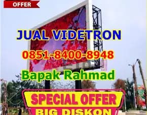 Wea (08x51 84oo 89x48) Tender Videotron Transparan Di Gianyar
