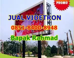Wea (08x51 84oo 89x48) Tender Videotron Transparan Di Ambon