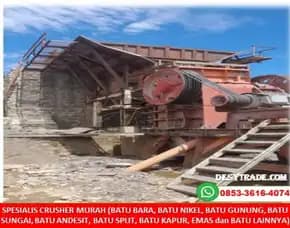 Fabrikasi Crusher Alat Pemecah Batu Andesit Purworejo