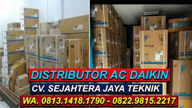 Wa. 081314181790 - 082298152217 Jual Ac Baru Bekas Panasonic, Daikin, Gree, Sharp Cipinang Besar Selatan, Jatinegara, Jaktim Terdekat 24 Jam Cv. Sejahtera Jaya Teknik