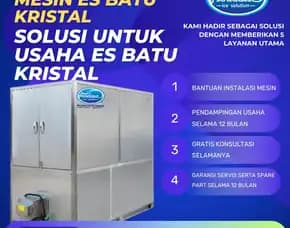 Mesin Buat Es Kristal, Pinrang Sulsel