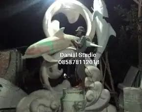 Patung Maskot Ikan