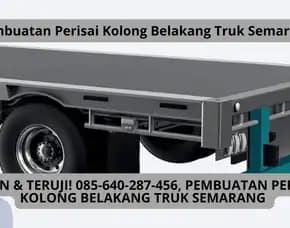Aman & Teruji, Pembuatan Perisai Kolong Belakang Truk Semarang