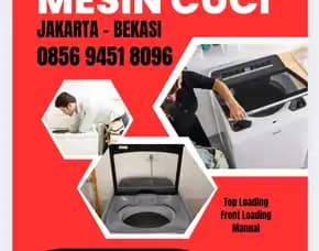 0856 9451 8096 Jasa Bersih Bersih Mesin Cuci Cempaka Putih Jakarta Pusat