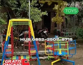 Contoh Ayunan Besi Dewasa Dan Perosotan Custom  Kec Panggul Trenggalek