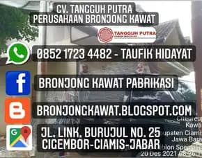 Termurah !!! 085217234482, Bronjoong Kawat Pabrikasi Di Pagelaran