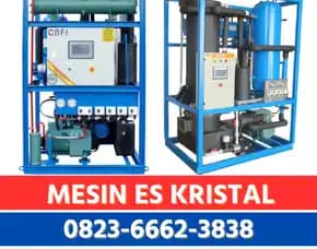 Jual Mesin Es Kristal Mandailing Natal, Harga Terbaik & Bergaransi 0823 6662,3838