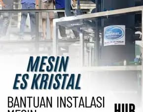 Mesin Es Kristal 1 Ton Pulau Morotai Maluku Utara