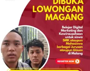 Progam Magang Bisnis Digital Malang