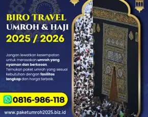Umroh Keluarga 2025 Dari Pagak Malang – Nyaman & Berkah!
