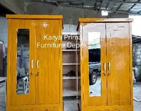 Lemari Pakaian 2 Pintu Kuat Dan Awet Spesial 1.650.000 Free Ongkir Jarak Terjangkau Ya Gan Bayar Cod