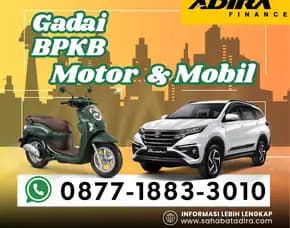 0877-1883-3010,Gadai Bpkb Motor Di Depok
